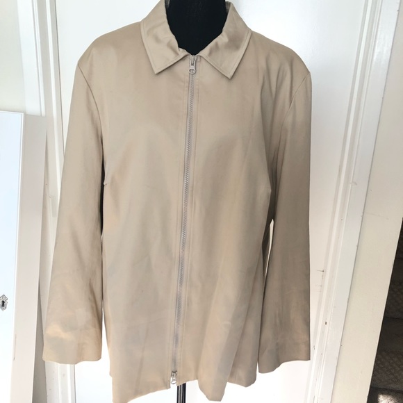 Worthington Jackets & Blazers - Worthington Woman Stretch Casual Jacket- Khaki